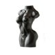 thumbnail image 1 of Florero de cuerpo de cerámica - Decoración bohemia (negro) ER, 1 of 5