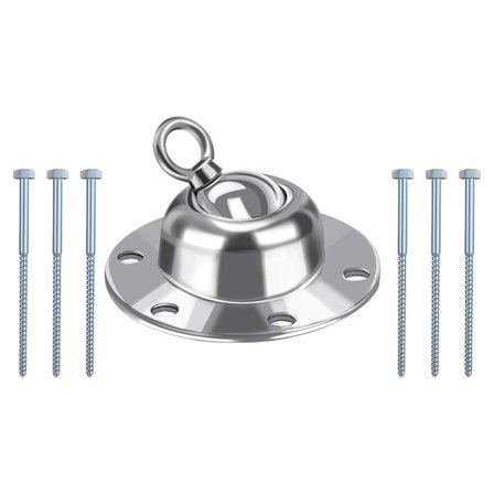 unbranded 1 Set  Dog Tie Out Stake Dog Stake Dog Ground Anchor Rotation Dog Stake Portable Anchor