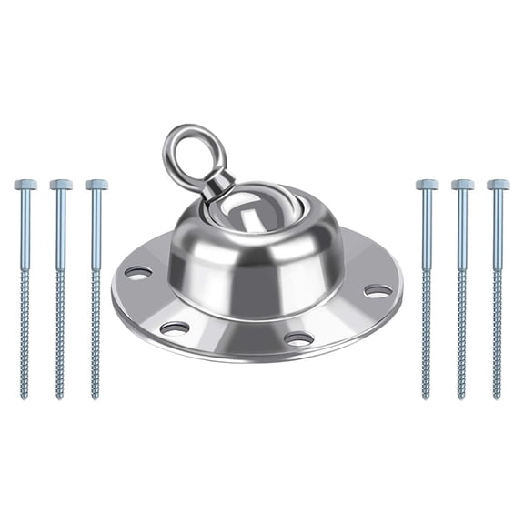 unbranded 1 Set  Dog Tie Out Stake Dog Stake Dog Ground Anchor Rotation Dog Stake Portable Anchor