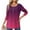 Pinky, variant on Long Sleeve Pleated Shirts for Women, Casual Button down V Neck Top, Fashion Fall Tunic Shirt