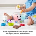 thumbnail image 2 of Fisher-Price Laugh & Learn Magic Color Mixing Bowl, Musical Baby Toy, 2 of 3