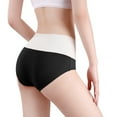 thumbnail image 6 of AherBiu Cotton Panties for Women Underwear High Waisted Control Top Briefs Ladies Underwear Panties, 6 of 6