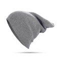 thumbnail image 4 of Gorro de lana unisex para hombre y mujer, con puños lisos, cálido, para esquiar en invierno, con calaveras, suave, elástico, de punto para uso diario, 4 of 5