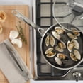 thumbnail image 2 of Martha Stewart Badgley Hybrid Nonstick 10 Piece TriPly Stainless Steel Pots and Pans Non-Toxic Cookware Set, 2 of 21