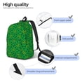 thumbnail image 5 of Balery St Patrick's Day5 Vintage Canvas Backpack for Men and Women - Large Capacity, Durable Travel Laptop Bag for School, Work, Hiking, and Outdoor Activities, 5 of 7