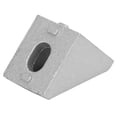 thumbnail image 4 of Soporte de Esquina de 2 Agujeros, Alta Dureza de la Corrosión Resistente a la Corrosión de 3.5 mm Ancho de Aluminio Perfil de Aluminio Soporte de Esquina Buena Flexibilidad Para, 4 of 7
