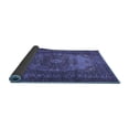 thumbnail image 2 of Ahgly Company Indoor Rectangle Medallion Blue Traditional Area Rugs, 2' x 3', 2 of 4