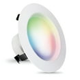thumbnail image 2 of Feit Electric  4" White Gimbal Trim Color Selectable Recessed LED Light  8W (50W Eq) Alexa/Google, 2 of 13