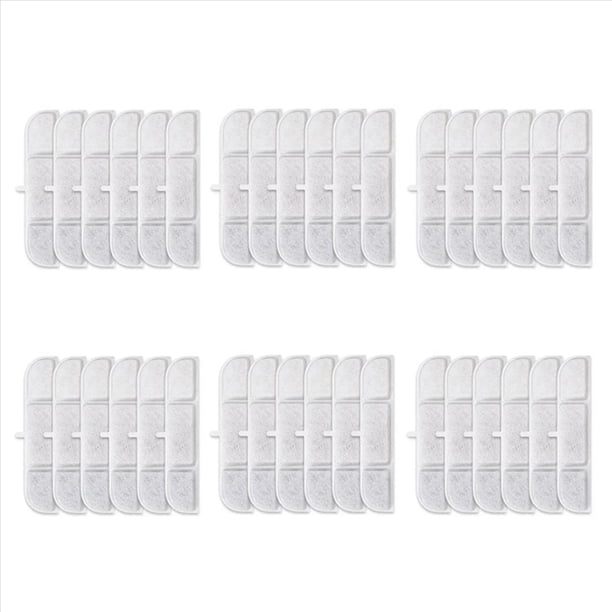 36 Filtros de CarbóN Activado para Fuente de Agua para Gatos WFP6 Filtros de Repuesto para Bebedero AutomáTico para Mascotas