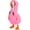 Pink, variant on Desk Goose Outfits 7 Inch, Desktop Goose Accessory Mini Halloween Hoodie for Desk Goose Magnetic Goose Statue Key Holder Clothes for Table Decor