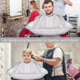 thumbnail image 5 of Salon Hair Cutting Cape, Foldable Umbrella Barber Apron With Anti-Static Characteristics, Quick Dry Non-Stick Hair Cape, Comfortable Adjustable Neck, 5 of 5