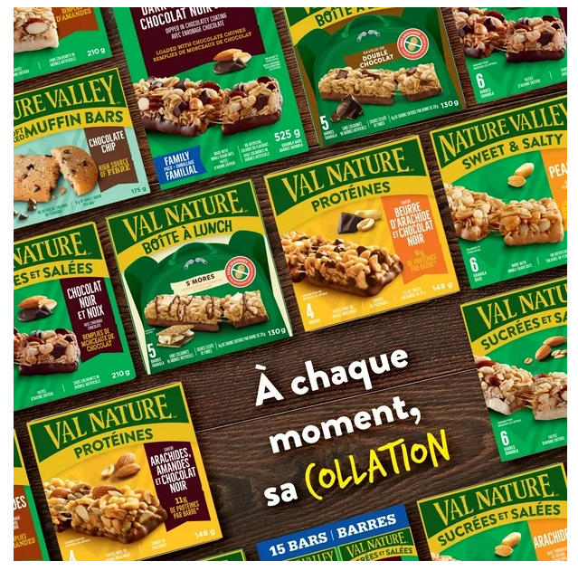 Nature Valley Crunchy Granola Bars, Oats 'n Dark Chocolate, 5ct, 210g (4 Pack)