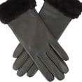 thumbnail image 3 of Eastern Counties Leather Womens Debbie Faux Fur Cuff Gloves, 3 of 4