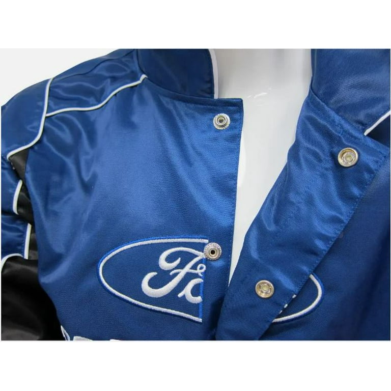 【threetimes】24fw Ford windbreaker Ford Performance Blue Automotive Racing Windbreaker Jacket
