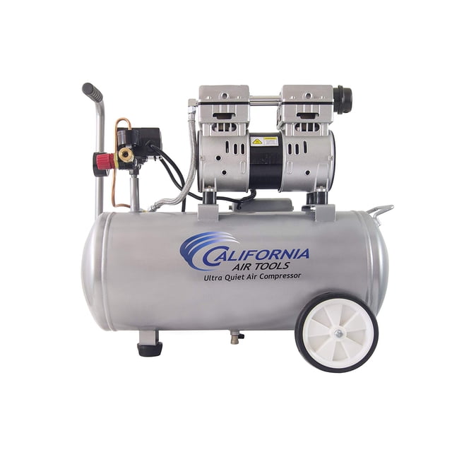 California Air Tools 8010 1 HP Ultra Quiet Oil Free Lightweight Air Compressor
