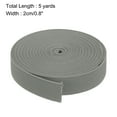 thumbnail image 2 of Elastic Bands for Sewing 0.8"(2cm) 5 Yard Grey Knit Elastic Spool for Wigs, Waistband, Pants, 2 of 6