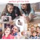 thumbnail image 5 of Cámara para niños, cámara digital para niños con lente abatible, cámaras de video digital HD para niños pequeños, regalos de cumpleaños de Navidad y juguete portátil para tarjeta SD de 32 GB, col, 5 of 5