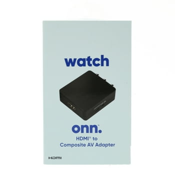 onn. HDMI to Composite AV Adapter