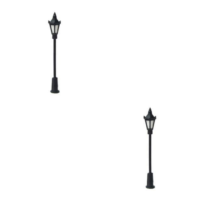 Thinsony 20pack/lot Detailed Miniature Street Light Accessory For Miniature Scenes As Shown 2Set