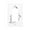 Style U, variant on Fuzoiu Cute Ghost Simple Drawing Print Single Duplex Outlet Cover Plate, Light Switch Cover, for Receptacle Light Switch, Switch Cover Decorative Wallplate-Style U