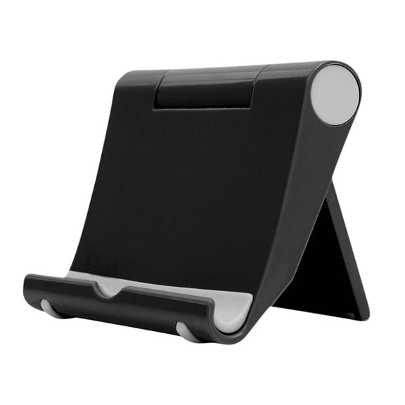 KOYPTL Tabletop Plastic Cell Phone Holder,Mini Foldable Fully Adjustable Phone Holder for Desk Compatible for All Switch & Phones,Portable Phone Stand for Desk,Gift for Men Valentine's Father's Day