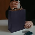 thumbnail image 5 of PTOOTP Handle Kraft Bag Thickened Design 10Pcs 10.6x8.3in, 5 of 6