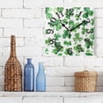 thumbnail image 3 of St Patrick Wall Clock Square Silent Non Ticking Battery Operated Clock for Home Bathroom Kitchen Bedroom Living Room, 3 of 8
