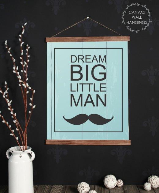 boy nursery canvas wall art