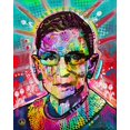 thumbnail image 2 of Dean Russo Collection 26x32 Gold Ornate Wood Framed with Double Matting Museum Art Print Titled - Ruth Bader Ginsburg, 2 of 4