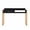 Black, variant on Boahaus Dalton Console Table with Drawer and USB Charging Port, Entryway Table for Living Room or Small Desk