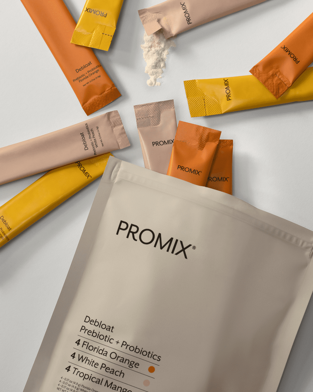 Promix - Debloat Variety Pack - Orange, Peach, Mango 12 PK
