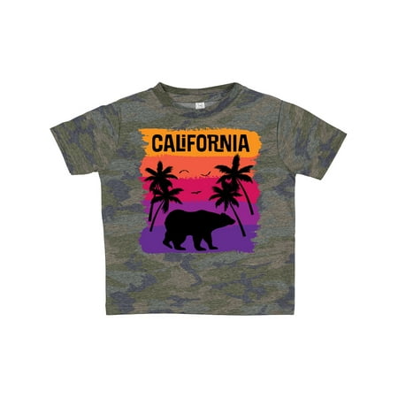 

Inktastic California Sunset Vacation Beach Gift Toddler Toddler Girl T-Shirt