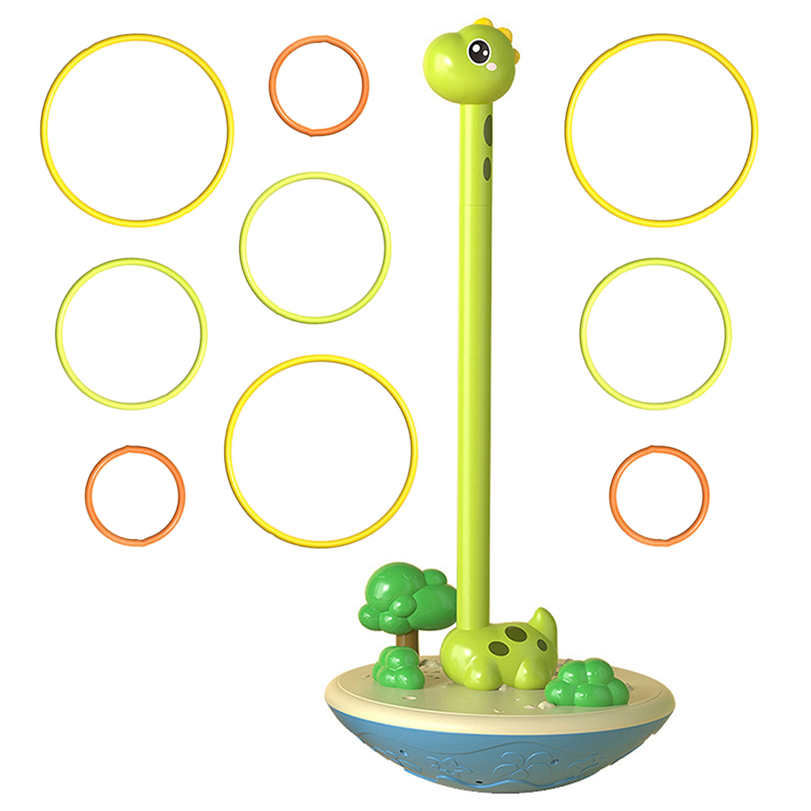 DoubleYi Playful Bunny Ring Toss Game Engaging Outdoor Puzzle Toy for