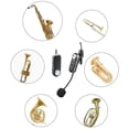 thumbnail image 4 of Instrumentos musicales inalámbricos , instrumentos icrófono, micrófono de solapa recargable, micrófono, receptor universal para orquesta, banda shamjiam  Micrófono de saxofón, 4 of 9
