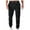 Black2, variant on Diufon Mens Casual Sweatpants Casual Baggy Cinch Pants Elastic Waist Drawstring Athletic Pants