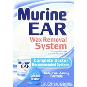 5 Pack - Murine Ear Wax Removal System Kit, Doctor Recommended .05 Fl Oz Each