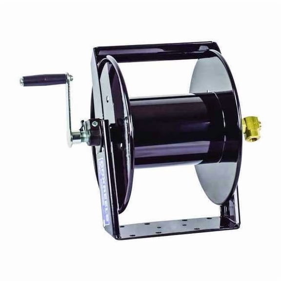 COXREELS SM17-4-125 Hand Crank Hose Reel,Holds 1/2x125 Hose