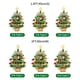 thumbnail image 2 of Árbol de Navidad de mesa de 2 pies con bolas verdes rojas Top Star TFixol  Árbol de mesa, 2 of 7