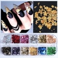 thumbnail image 3 of UDIYO Nail Giltter Lightweight Mirror Polish Reusable Women Giltter Sequins for Party, 3 of 7
