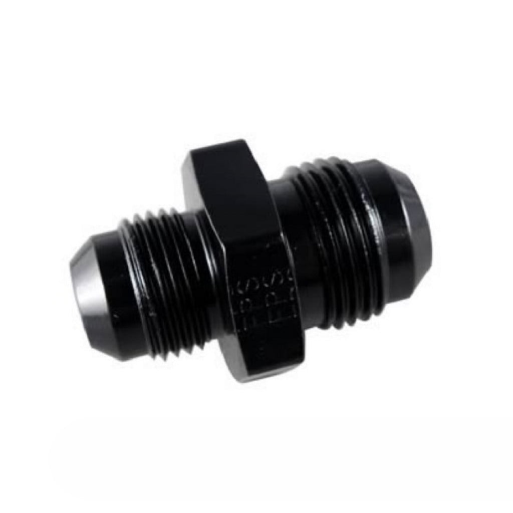 06 AN male to 5/16 tube adapter black 