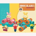 thumbnail image 2 of Children Cartoon Telescope With Whistle Cute Rabbit HD 8X Lens Binoculars Separable Telescope For Boys Girls Gifts, 2 of 6