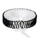 thumbnail image 5 of Cuello de payaso isabelino con volantes, disfraz medieval vintage, cuello de payaso para cosplay Blanco Negro, 5 of 9
