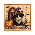thumbnail image 2 of Halloween Ghost Pearl Art DIY Kit, 3D Diamond Painting Craft with Cute Halloween Design, Pearl Art Kits for Adults, DIY Home Decor Wall Art for Parties and Seasonal Gifts, 2 of 7
