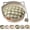 Grey with pad, variant on Handwoven Cotton Rope Pet Bed, Foldable Round Breathable Pet Basket with Interactive Toy Ball, Scratchable Rest Sleeping Nest for Cats, Kittens and Small Pets