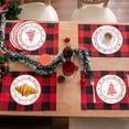 thumbnail image 5 of BPPEG 9 Inch Christmas Paper Plates Disposable Compostable Round Dinnerware Set Soak-Proof 16 Pcs Microwave-Safe Winter Christmas Tree Snowflake, 5 of 7