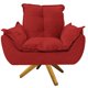 thumbnail image 1 of Sillón Odette base giratoria - Rojo WEIK Odette, 1 of 5