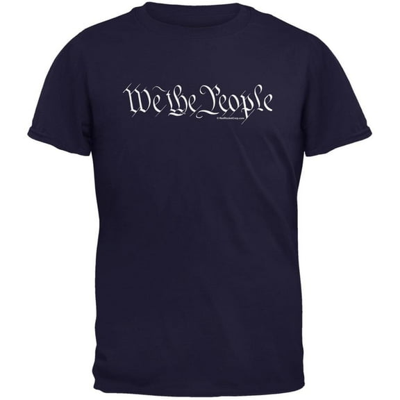 We The People Navy Youth T-Shirt - Youth Large