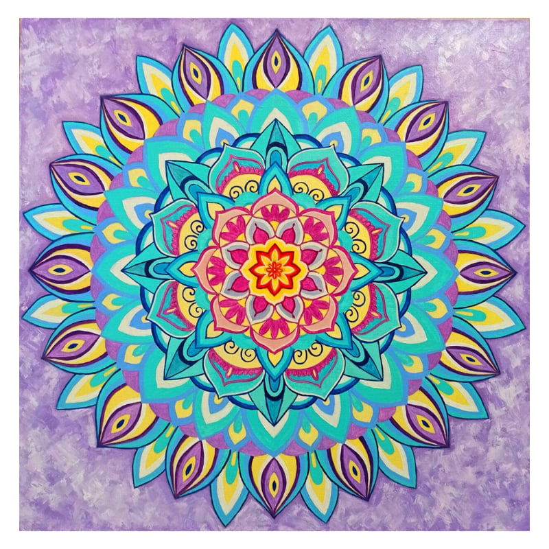 5D DIY Full Drill Diamond Painting Mandala Cross Stitch Embroidery Kit /Lot 