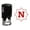 Red, variant on Printtoo Office Stationary Octagon Celtic Swirl Frame Alphabet N Monogram Initial Self Inking Rubber Stamp