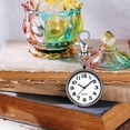 thumbnail image 2 of 2 Relojes de Enfermera para Mujer, Reloj de Bolsillo de Cuarzo con Hebilla de Llave, Clip de Reloj Digital Colgante para Enfermeras, Médicos, Color Negro, 2 of 5